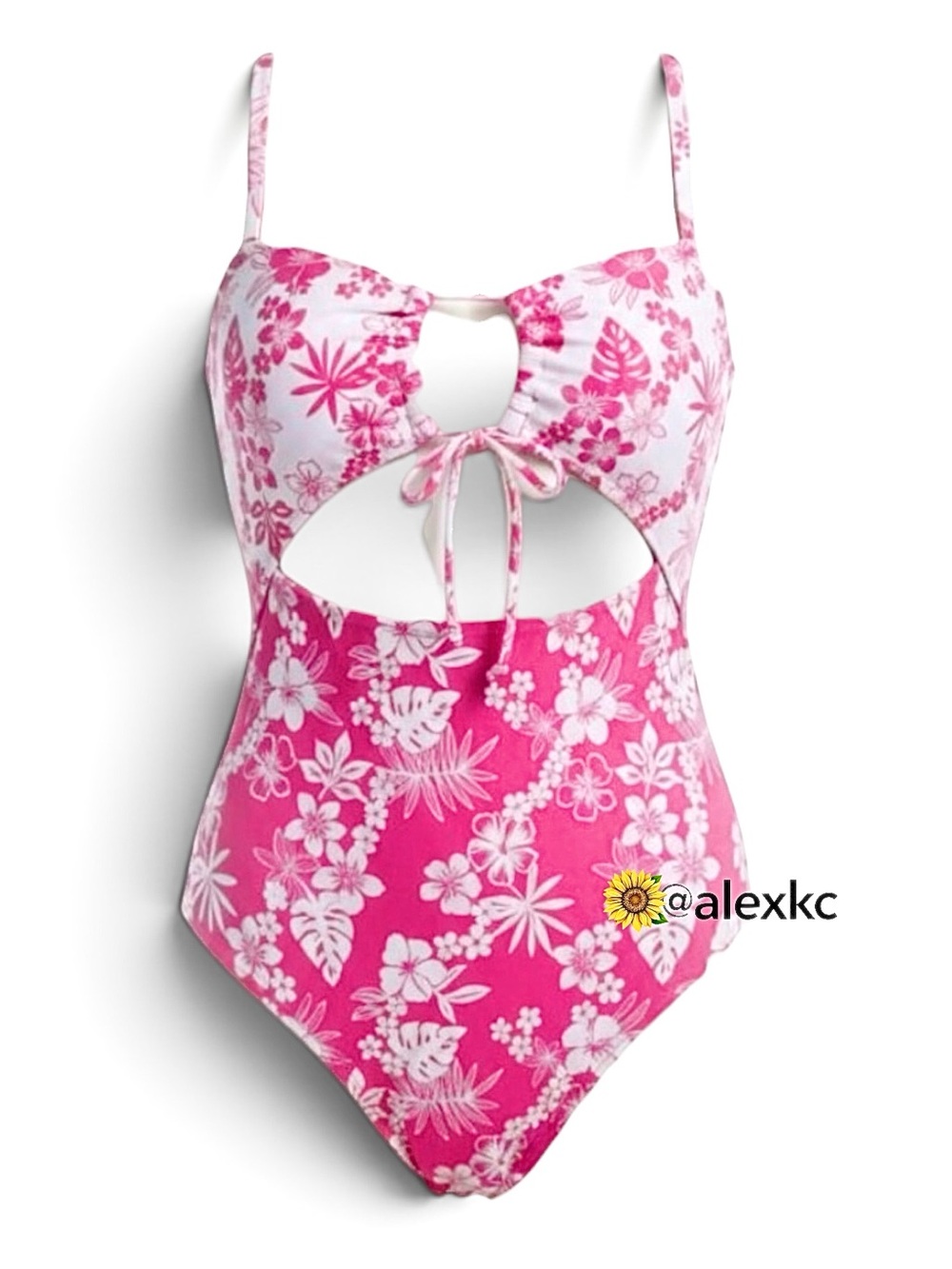 Roxy Hellos Aloha Peek A Boo Mod One Piece